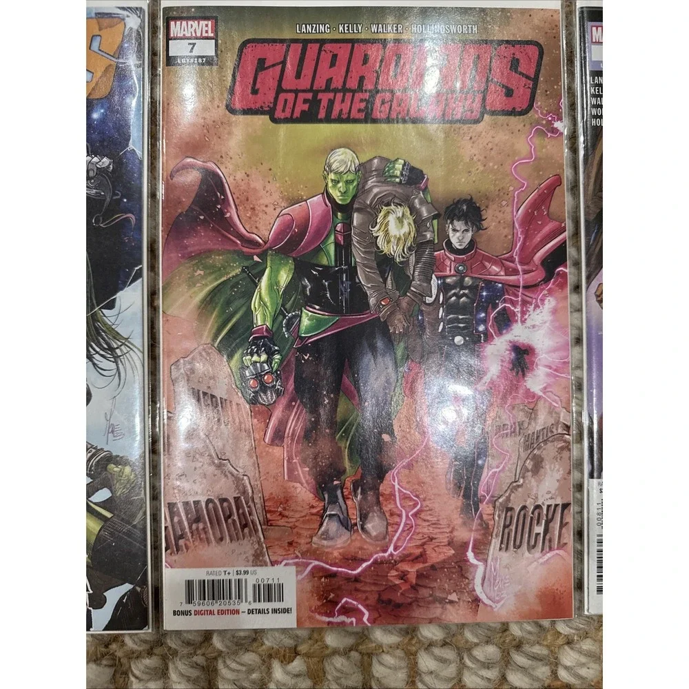 Lot x 11 GUARDIANS OF THE GALAXY Comic Books #1-10 LGY#181-190 + Annual 1 Marvel